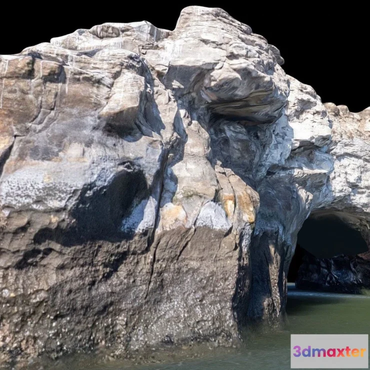 1526316 - PBR Game 3D Models - Natural Bridge 3D Max