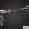 1526322 - PBR Game 3D Models - Nebulon B Frigate 3D Max