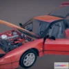 1526366 - PBR Game 3D Models - Nissan 200Sx S13 3D Max