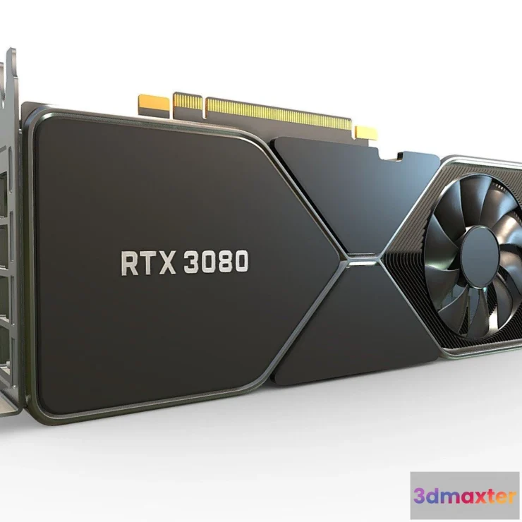 1526384 - PBR Game 3D Models - Nvidia Geforce Rtx 3080 3D Max