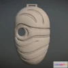 1526396 - PBR Game 3D Models - Obito Mask V2 3D Max