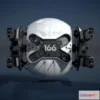 1526398 - PBR Game 3D Models - Oblivion Drone 3D Max