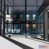 1526408 - PBR Game 3D Models - Office Interior Reception 3D Max