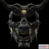 1526456 - PBR Game 3D Models - Oni Kiba Mask 3D Max