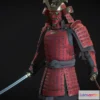1526462 - PBR Game 3D Models - Onryo Shogun 3D Max