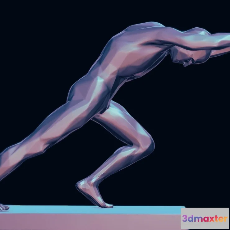 1526466 - PBR Game 3D Models - Open Door 3D Max