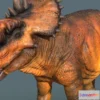 1526500 - PBR Game 3D Models - Pachyrhinosaurus 3D Max