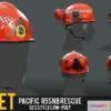 1526502 - PBR Game 3D Models - Pacific R5SNB Rescue Helmet - SES Style 3D Max