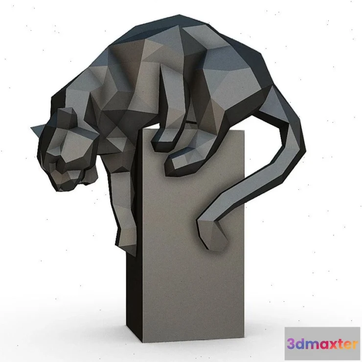 1526542 - PBR Game 3D Models - Panther 1 3D Max