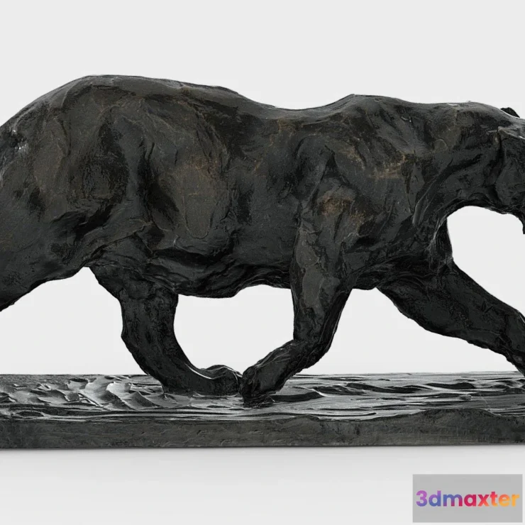 1526548 - PBR Game 3D Models - Panthere Marchant 3D Max