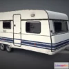 1526564 - PBR Game 3D Models - Pbr Camper Trailer 3D Max