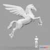 1526582 - PBR Game 3D Models - Pegasus Model Sf Tmp 3D Max