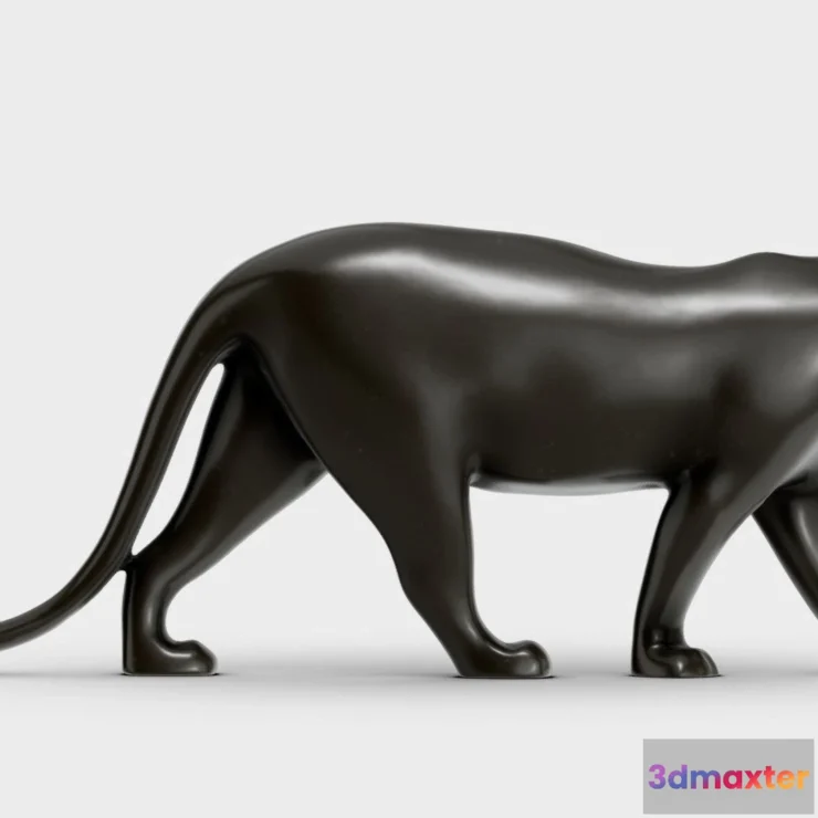 1526608 - PBR Game 3D Models - Petite Panthere Noire 3D Max