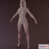 1526626 - PBR Game 3D Models - Photorealistic Female Character 3D Max