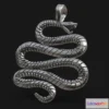 1526664 - PBR Game 3D Models - Pingente Snake 3D Max