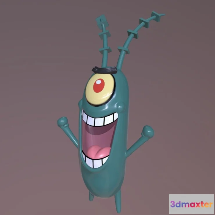 1526694 - PBR Game 3D Models - Plankton 3D Max