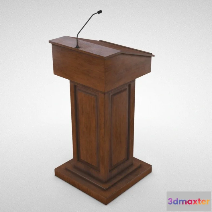 1526732 - PBR Game 3D Models - Podium 3D Max