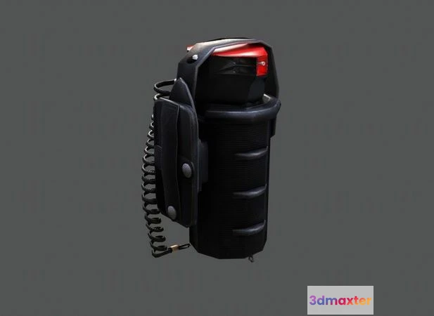 1526736 - PBR Game 3D Models - Police pepper spray 3D Max