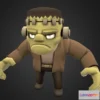 1526748 - PBR Game 3D Models - Poly Hp Frankenstein 3D Max