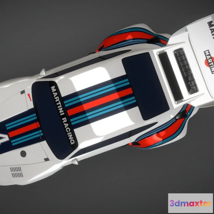 1526772 - PBR Game 3D Models - Porsche 935 Baby 3D Max