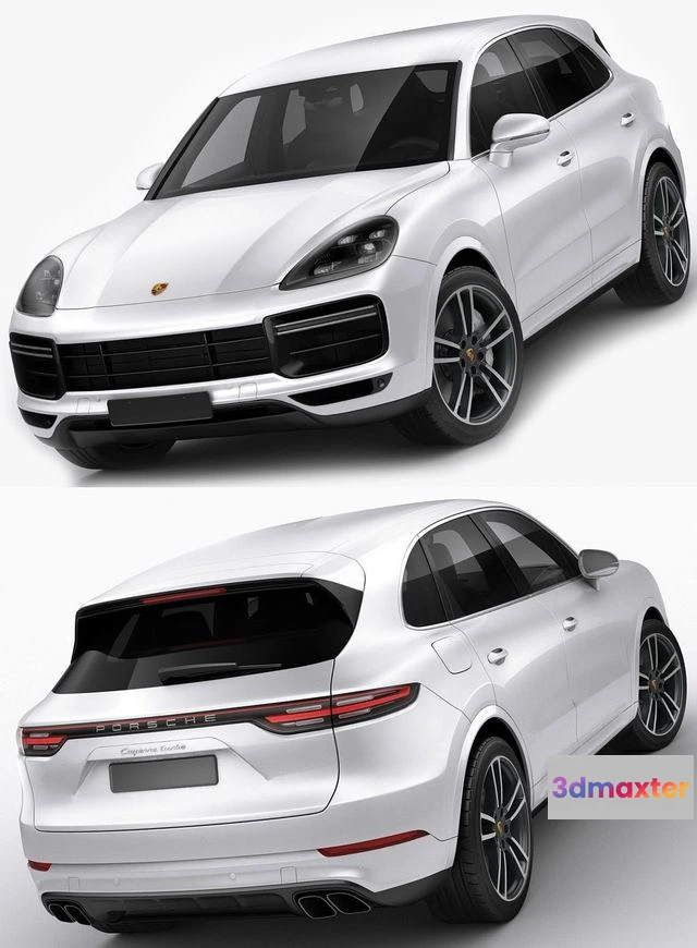 1526774 - PBR Game 3D Models - Porsche Cayenne Turbo 2018 3D Max