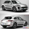 1526776 - PBR Game 3D Models - Porsche Macan Turbo 2015 3D Max