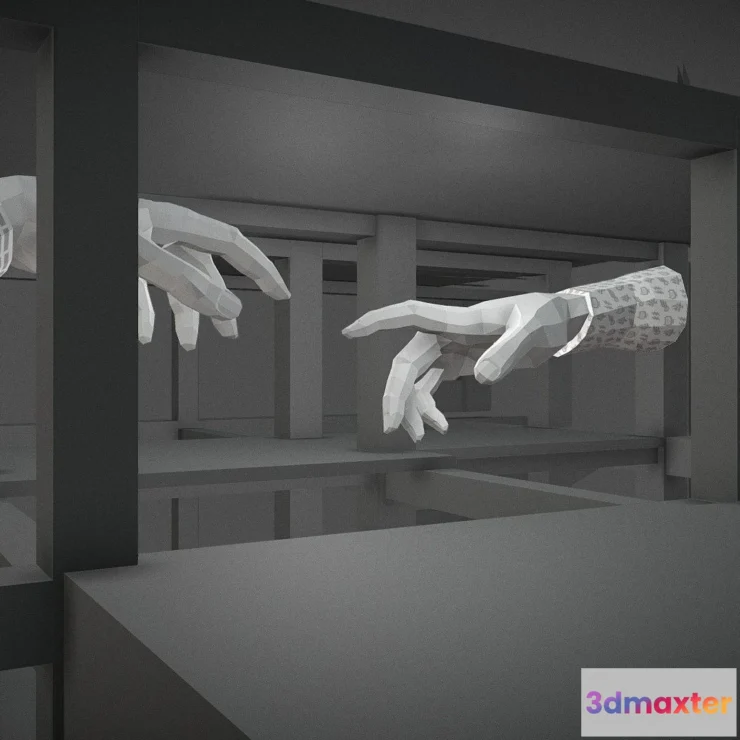 1526826 - PBR Game 3D Models - Prometei Mektep 2 3D Max