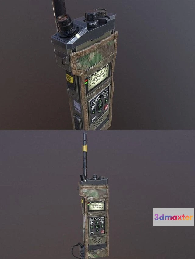 1526870 - PBR Game 3D Models - Radio 3D Max