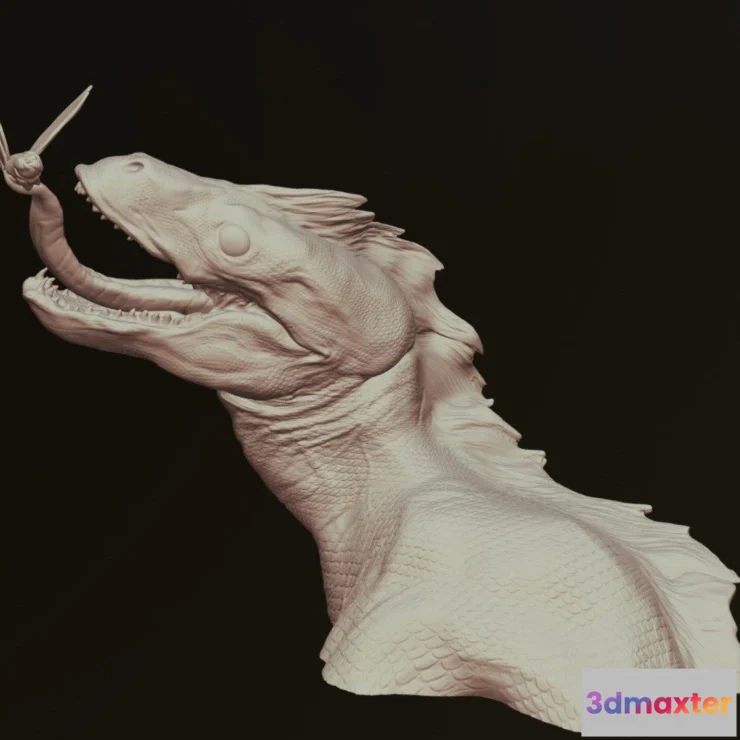 1526886 - PBR Game 3D Models - Rap Tor 3D Bust 3D Max