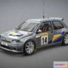 1526966 - PBR Game 3D Models - Renault Maxi Clio 3D Max