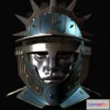 1526980 - PBR Game 3D Models - Restitutor Orbis Sol Invictus Helmet 3D Max
