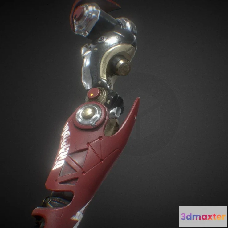 1527024 - PBR Game 3D Models - Robot Arm 2 3D Max