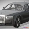 1527076 - PBR Game 3D Models - Rolls Royce Ghost 3D Max