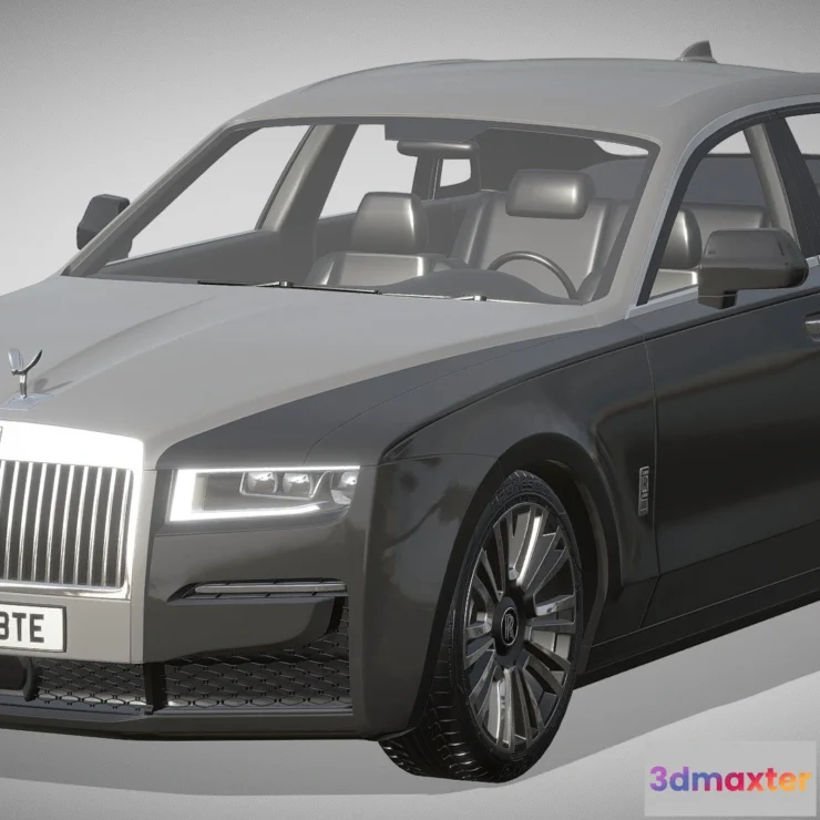 1527076 - PBR Game 3D Models - Rolls Royce Ghost 3D Max