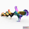1527086 - PBR Game 3D Models - Rooster 3D Max