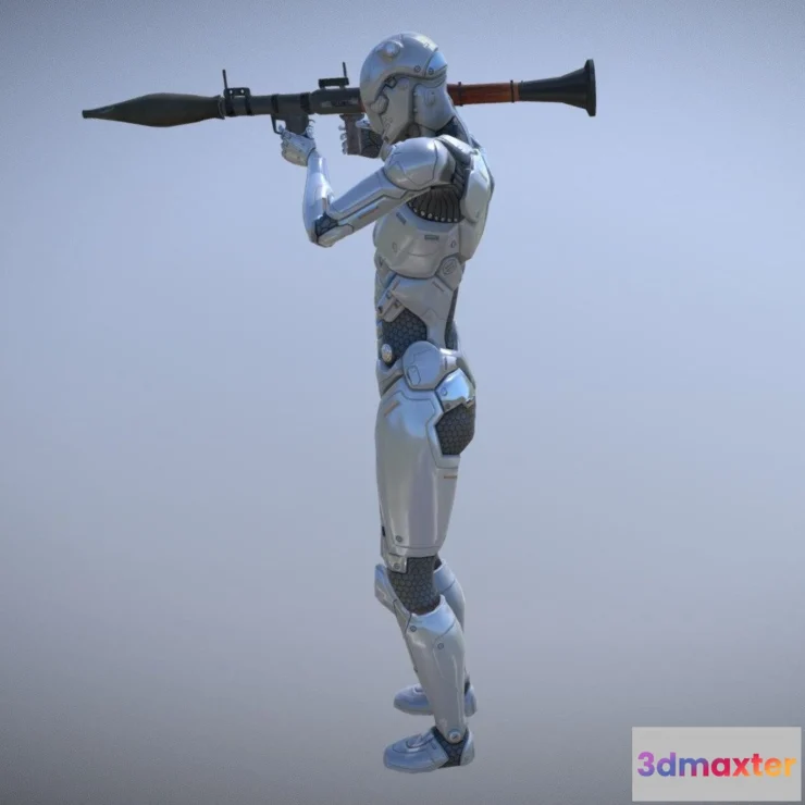 1527106 - PBR Game 3D Models - Rpg Big Gun Plus Mocap Animations Pack 3D Max