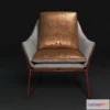 1527126 - PBR Game 3D Models - Saba New York Armchair 3D Max
