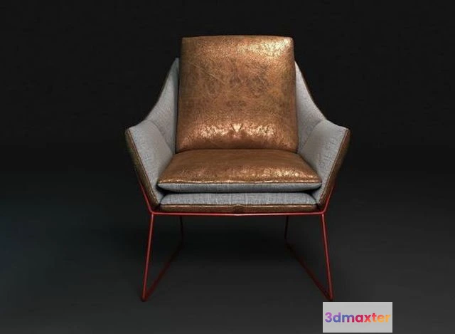 1527126 - PBR Game 3D Models - Saba New York Armchair 3D Max