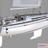 1527136 - PBR Game 3D Models - Sailing Yacht 3D Max
