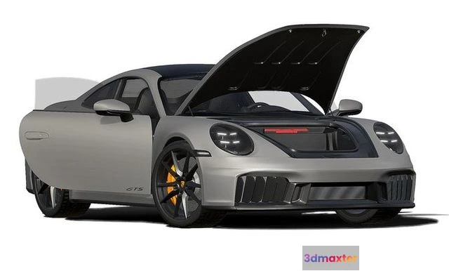 1527160 - PBR Game 3D Models - 2025 Porsche 911 Carrera GTS 3D Max