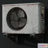 1527170 - PBR Game 3D Models - AC-Unit air conditioner on wall 3D Max