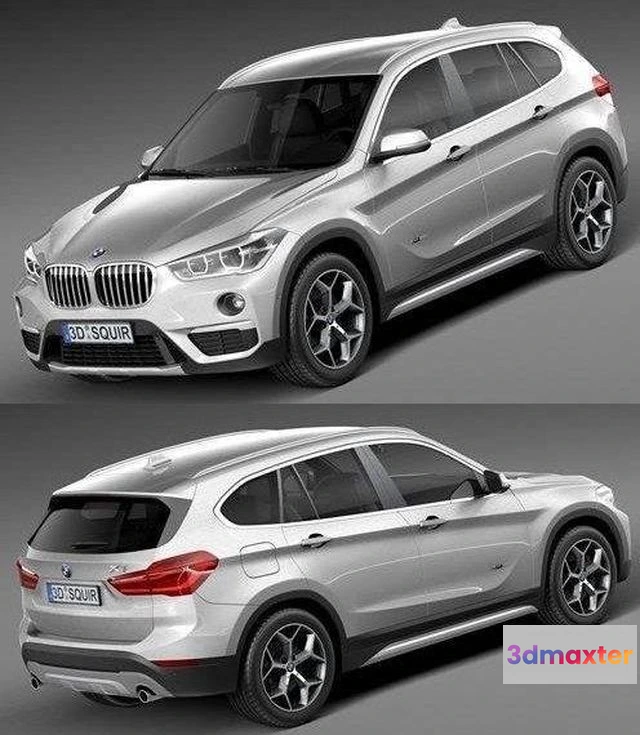 1527214 - PBR Game 3D Models - BMW X1 2016 3D Max