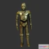 1527232 - PBR Game 3D Models - C3po 3D Max