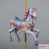 1527246 - PBR Game 3D Models - Carousel Horsecaballo Carrusel Photogrammetry 3D Max