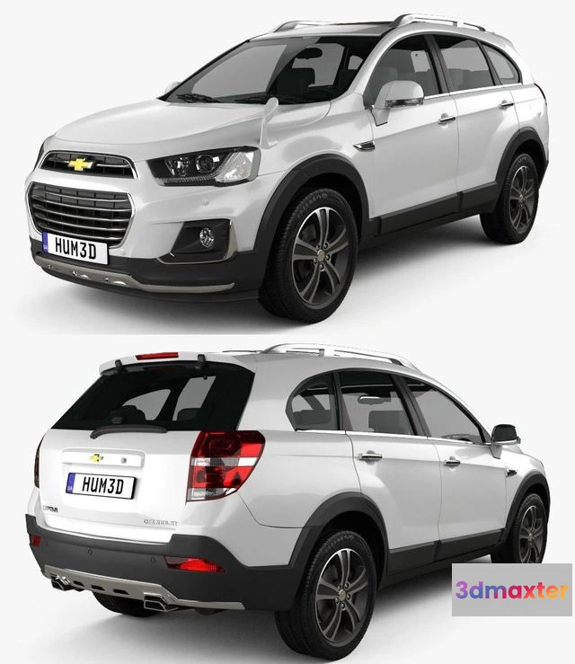 1527278 - PBR Game 3D Models - Chevrolet Captiva (JP) 2015 3D Max