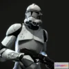 1527306 - PBR Game 3D Models - Clone Trooper Phase 2 Standard 3D Max