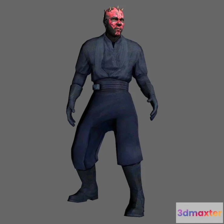 1527336 - PBR Game 3D Models - Darth Maul 3D Max