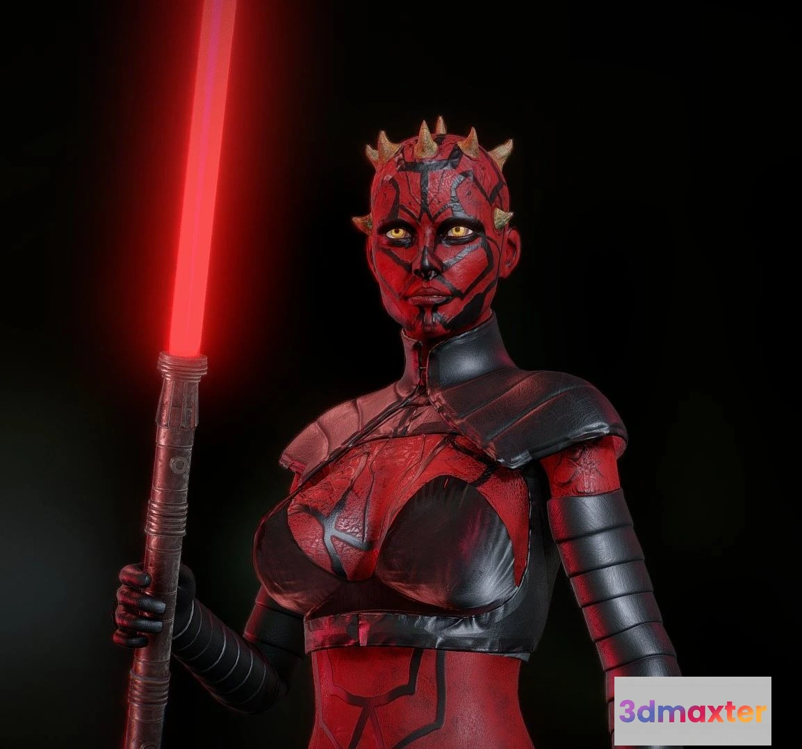 1527342 - PBR Game 3D Models - Darth Zabrak Sith By Oscar Creativo 3D Max