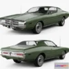 1527394 - PBR Game 3D Models - Dodge Charger 1972 3D Max