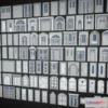 1527430 - PBR Game 3D Models - Doors Collection 120 Pieces 3D Max